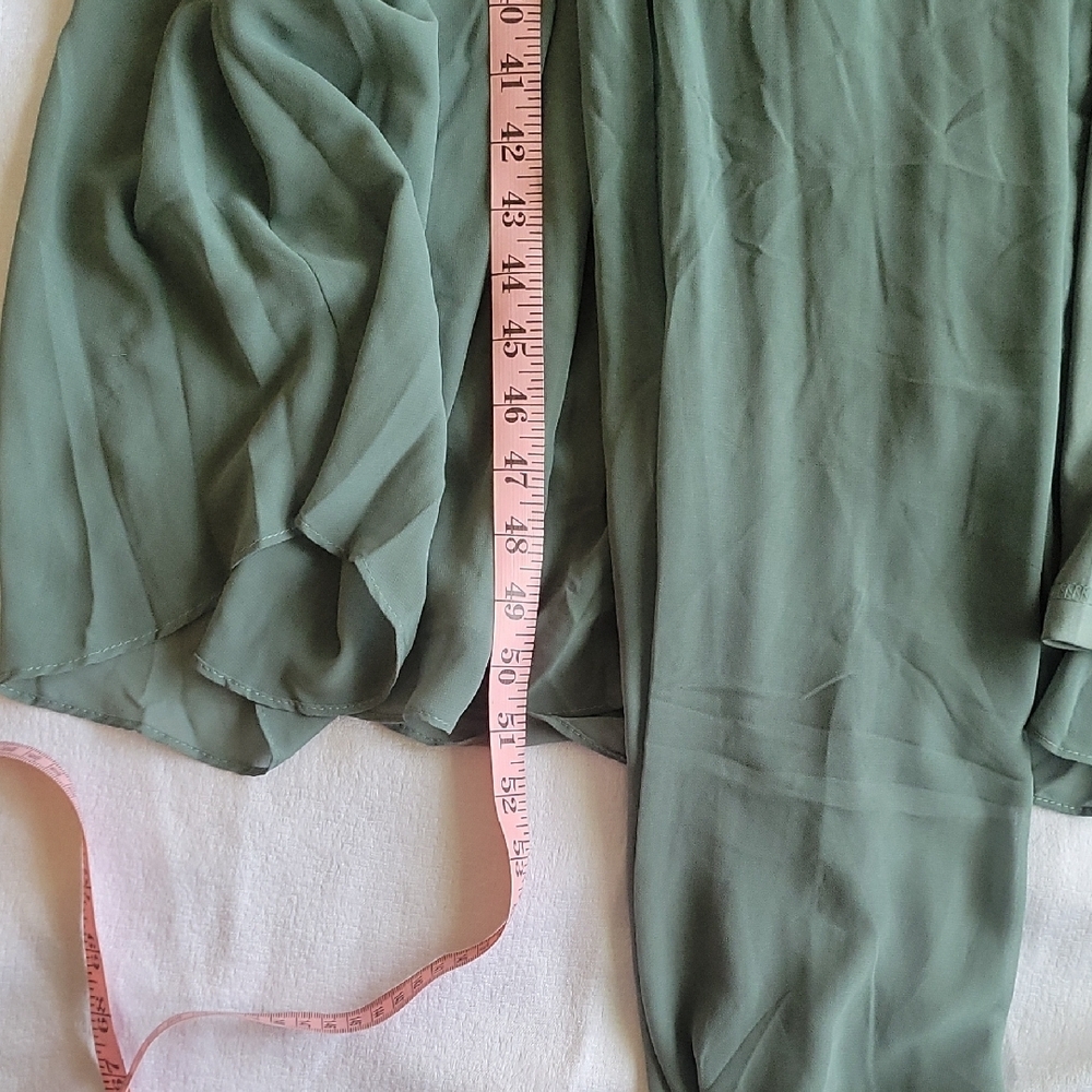 Birdy Grey Strapless Dress in Soft Green - Picture 2 of 10